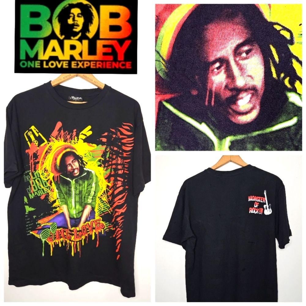 Bob Marley One Love tshirt size large UNISEX